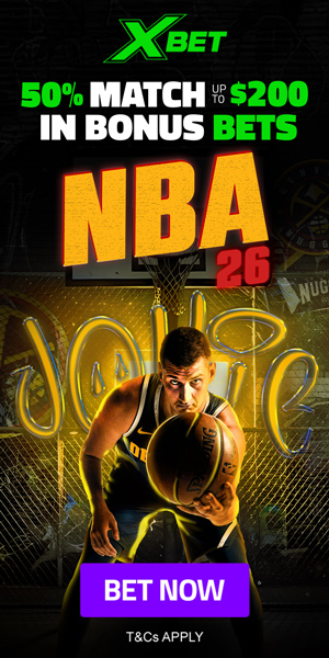 Xbet NBA Bonus banner
