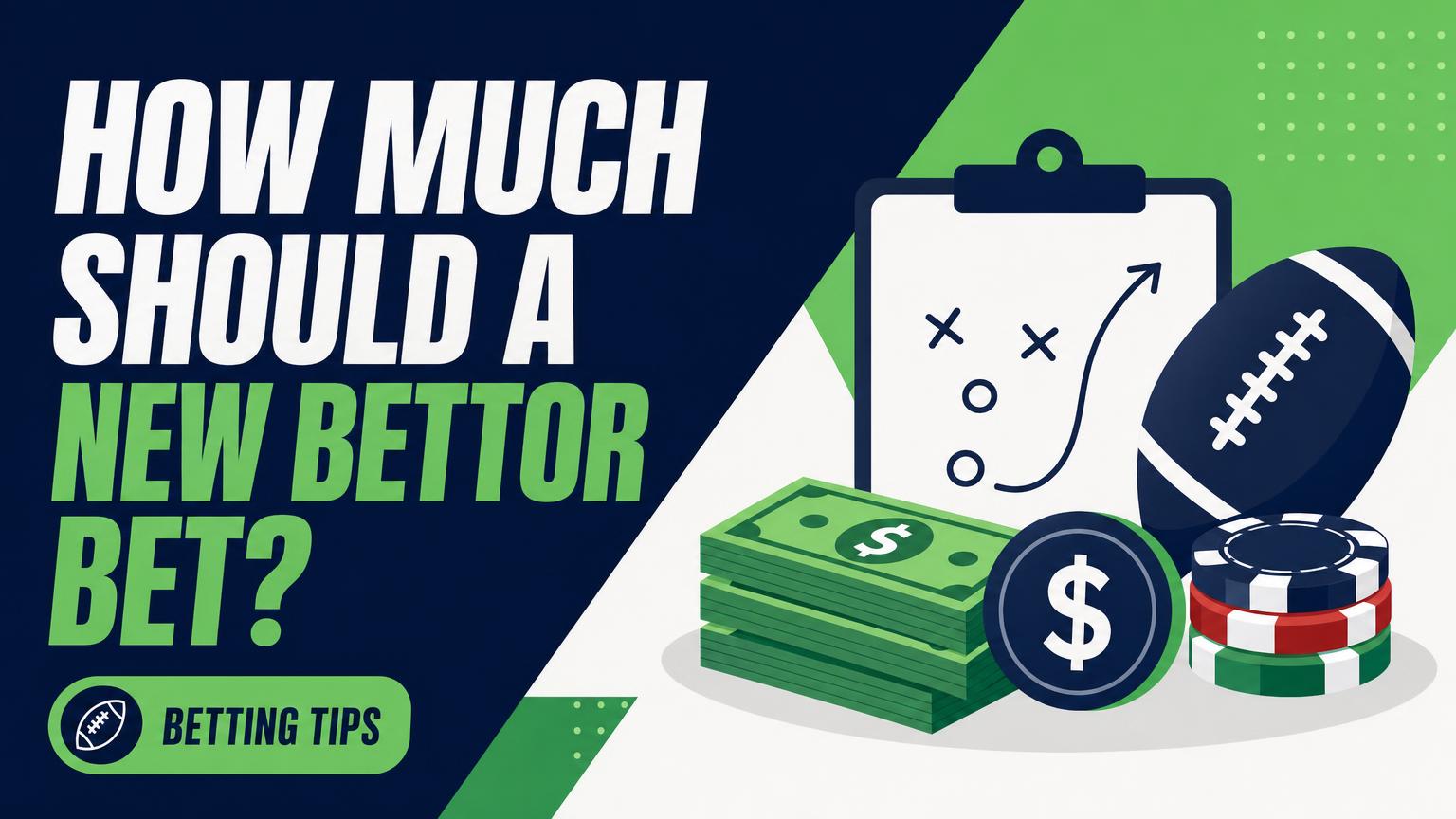 How Much Should a New Bettor Bet?