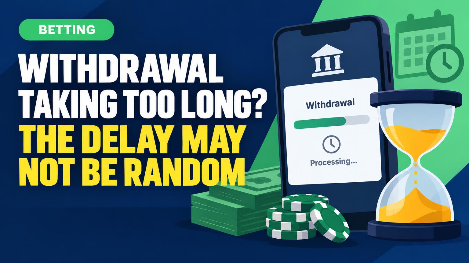 Betting Withdrawal Taking Too Long? The Delay May Not Be Random