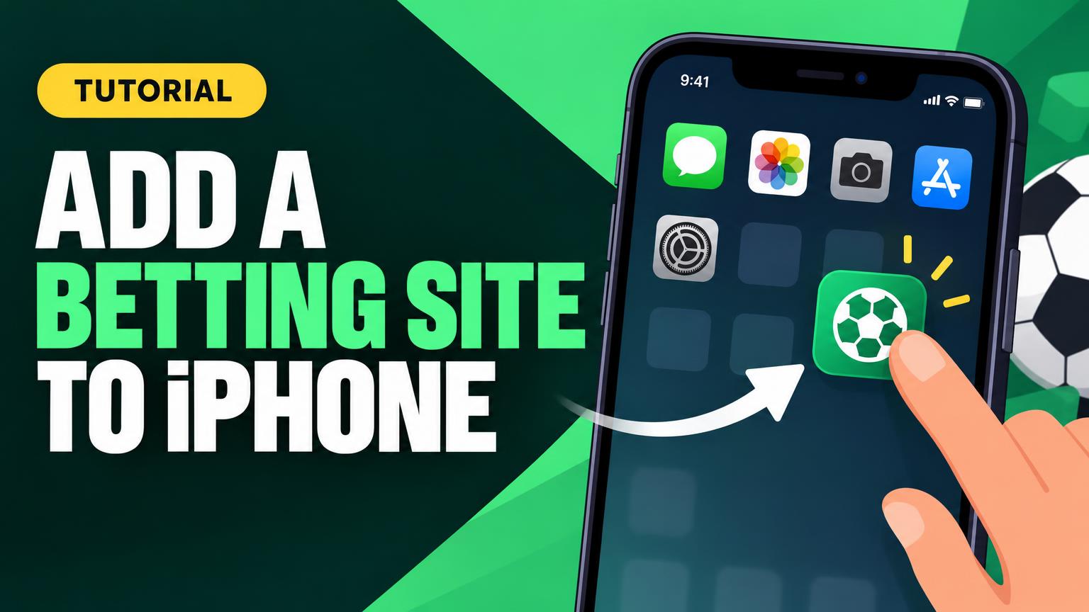 How to Add a Betting Site to an iPhone Home Screen