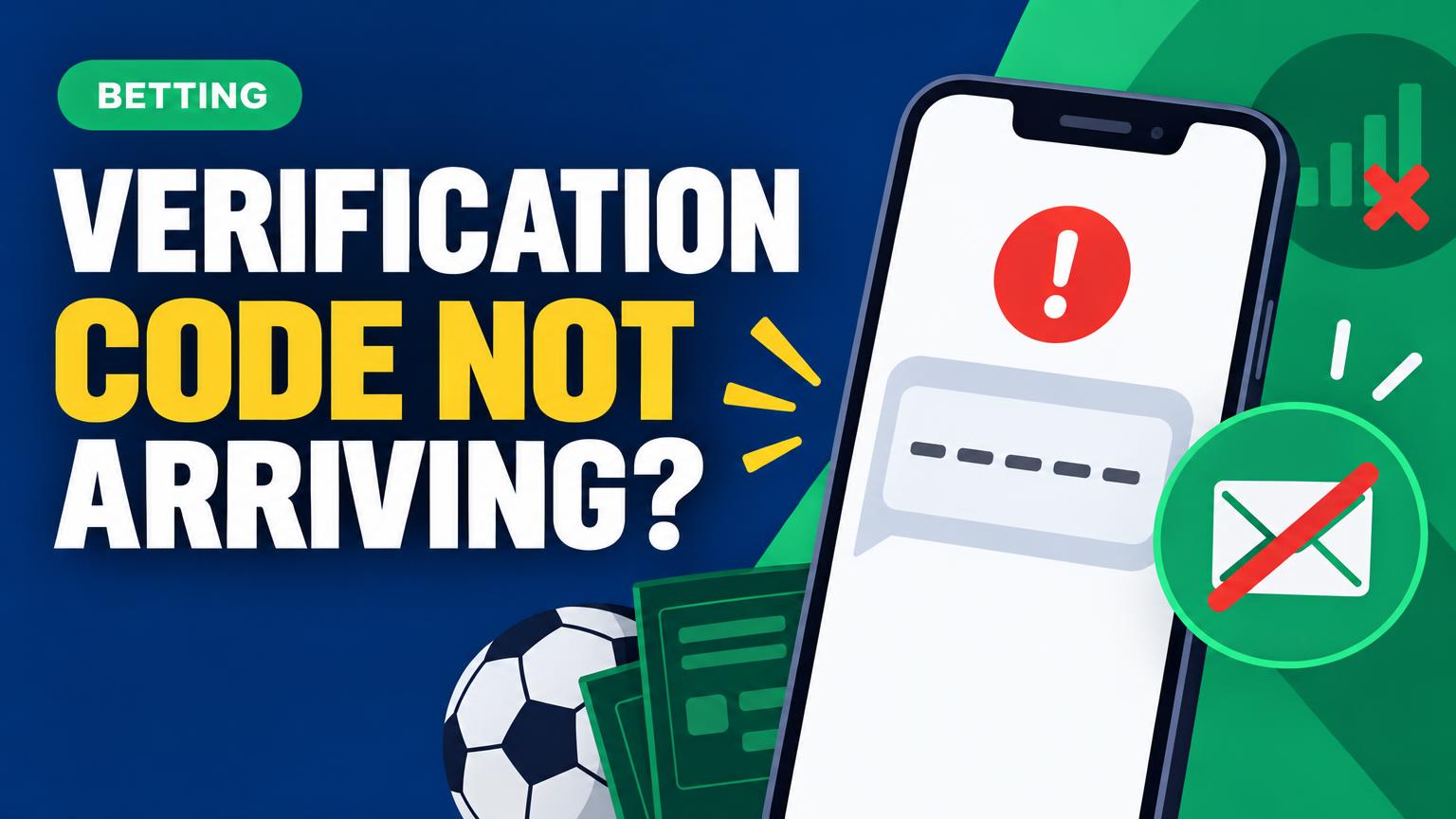 Betting App Verification Code Not Arriving? Check These Causes
