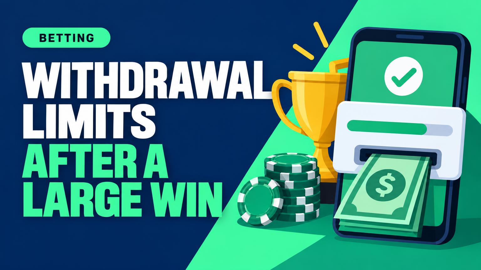 Betting Withdrawal Limits After a Large Win: What Changes