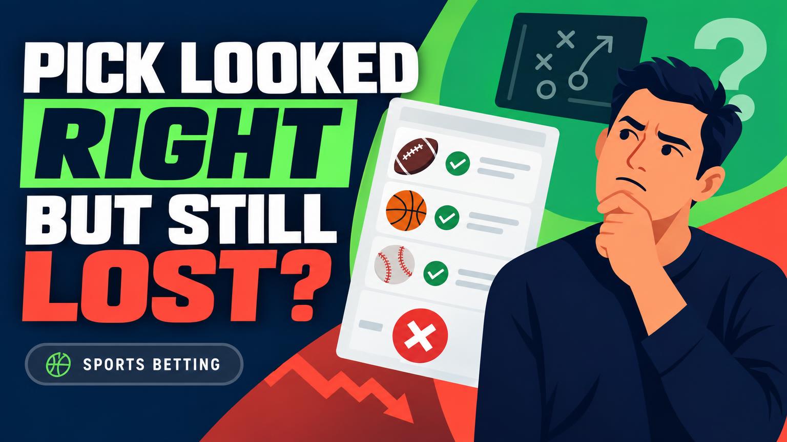 Why Did the Bet Lose When the Pick Looked Right?